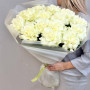 Букет из 15 белых французских роз — вид 3